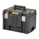 Куфар DeWALT за инструменти пластмасов 440х333х302 мм, черен, TSTACK IP54